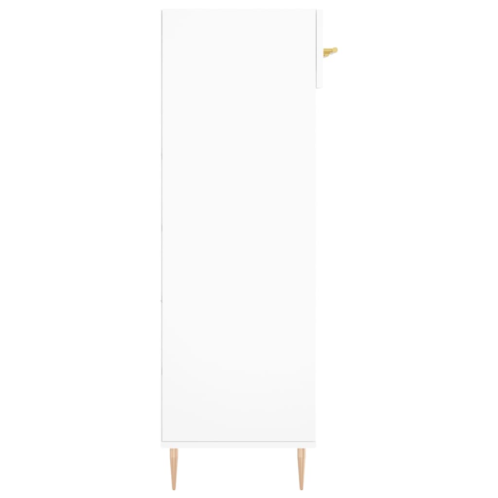 Shoe Cabinet 60X35X105 Cm Engineered Wood