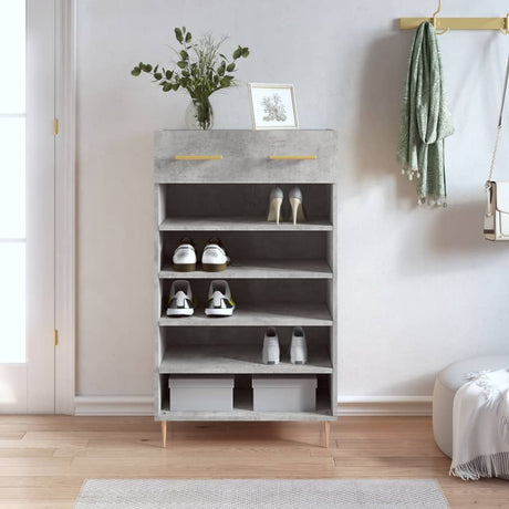 Shoe Cabinet 60X35X105 Cm Engineered Wood