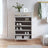 Shoe Cabinet 60X35X105 Cm Engineered Wood