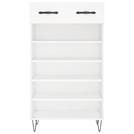 Shoe Cabinet 60X35X105 Cm Engineered Wood