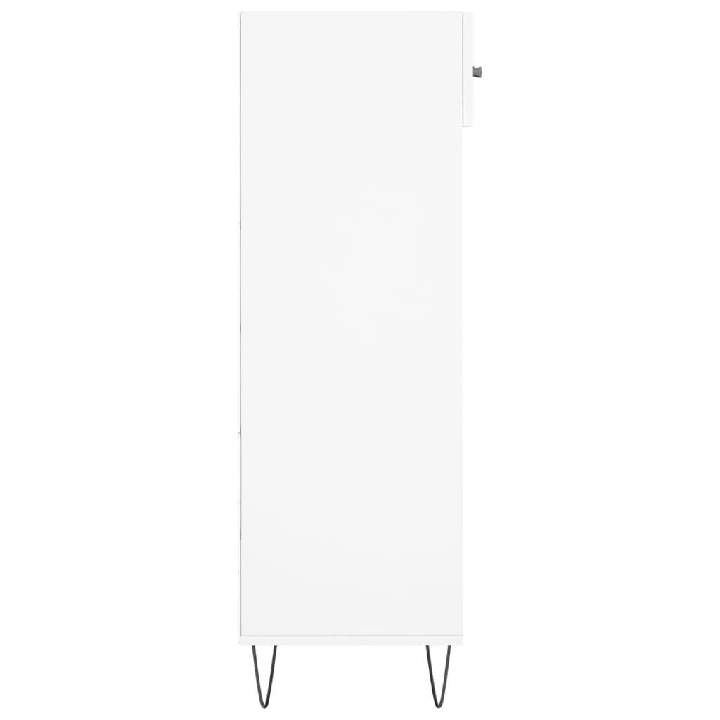 Shoe Cabinet 60X35X105 Cm Engineered Wood
