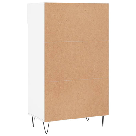 Shoe Cabinet 60X35X105 Cm Engineered Wood