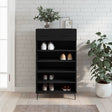 Shoe Cabinet 60X35X105 Cm Engineered Wood