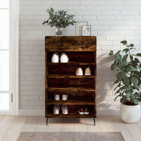 Shoe Cabinet 60X35X105 Cm Engineered Wood