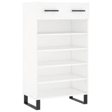 Shoe Cabinet 60X35X105 Cm Engineered Wood