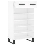 Shoe Cabinet 60X35X105 Cm Engineered Wood