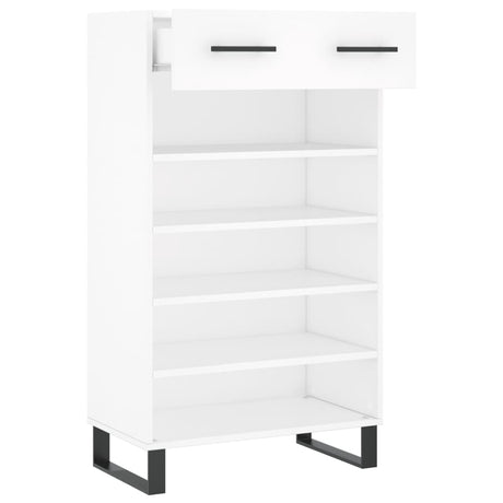 Shoe Cabinet 60X35X105 Cm Engineered Wood