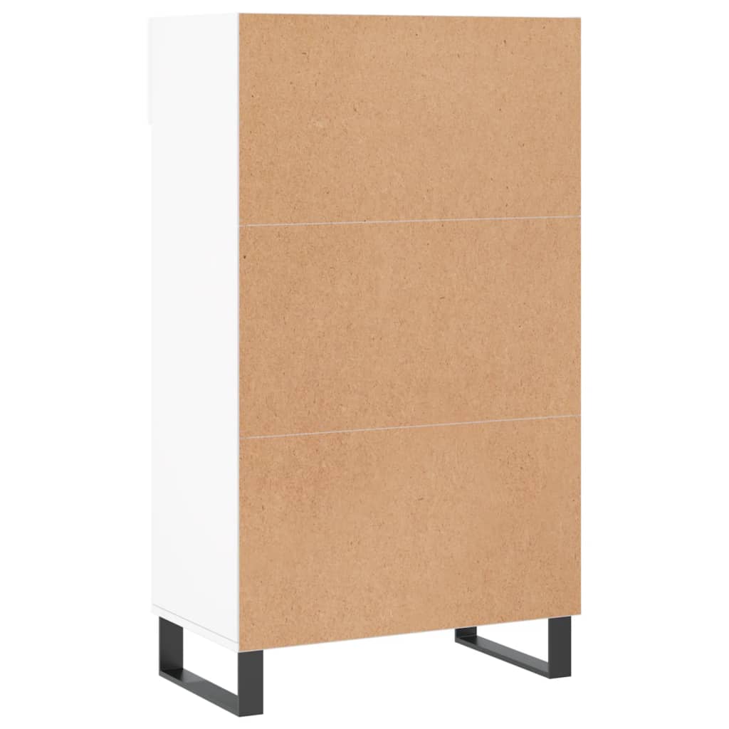 Shoe Cabinet 60X35X105 Cm Engineered Wood