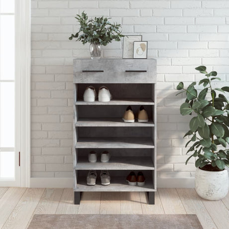 Shoe Cabinet 60X35X105 Cm Engineered Wood