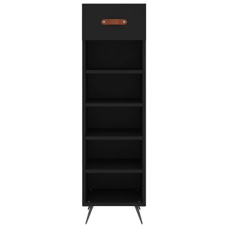 Shoe Cabinet 30X35X105 Cm Engineered Wood