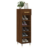 Shoe Cabinet 30X35X105 Cm Engineered Wood