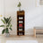Shoe Cabinet 30X35X105 Cm Engineered Wood