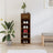 Shoe Cabinet 30X35X105 Cm Engineered Wood