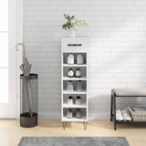 Shoe Cabinet 30X35X105 Cm Engineered Wood