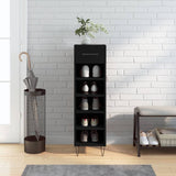 Shoe Cabinet 30X35X105 Cm Engineered Wood