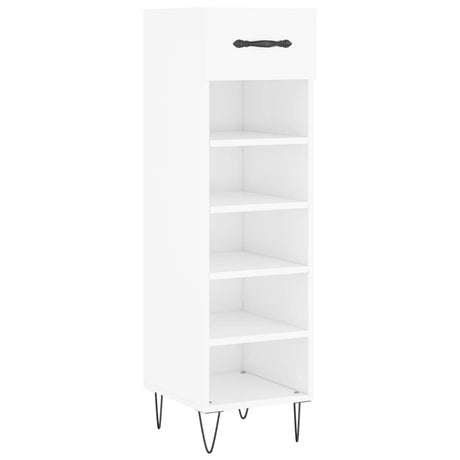 Shoe Cabinet 30X35X105 Cm Engineered Wood