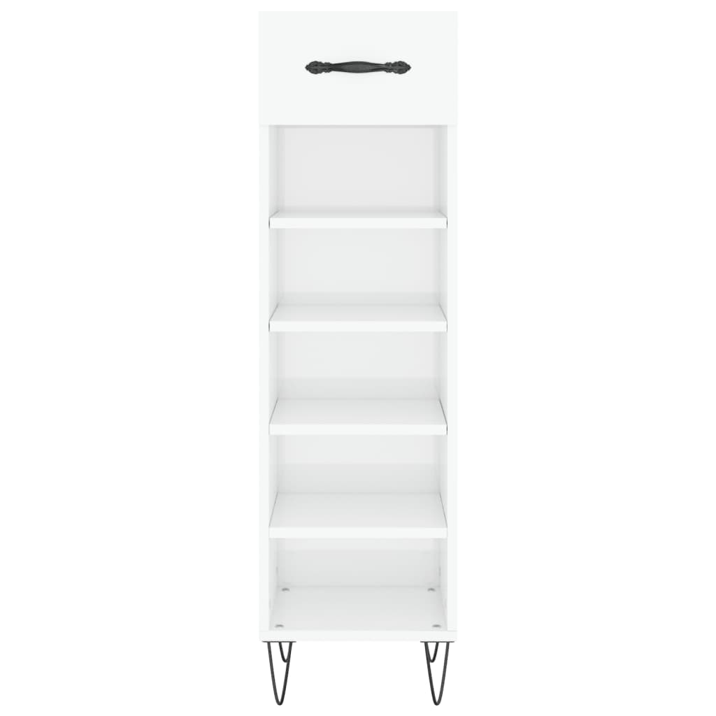 Shoe Cabinet 30X35X105 Cm Engineered Wood