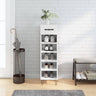 Shoe Cabinet 30X35X105 Cm Engineered Wood