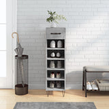 Shoe Cabinet 30X35X105 Cm Engineered Wood