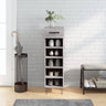 Shoe Cabinet 30X35X105 Cm Engineered Wood