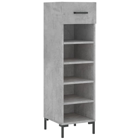 Shoe Cabinet 30X35X105 Cm Engineered Wood