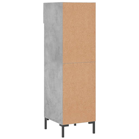 Shoe Cabinet 30X35X105 Cm Engineered Wood