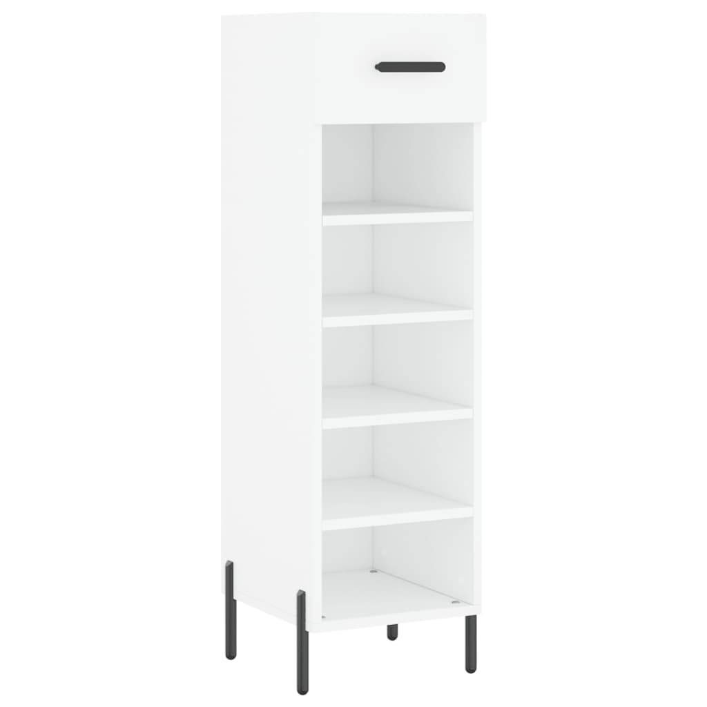 Shoe Cabinet 30X35X105 Cm Engineered Wood