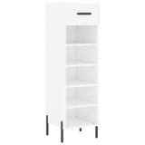 Shoe Cabinet 30X35X105 Cm Engineered Wood