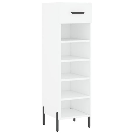 Shoe Cabinet 30X35X105 Cm Engineered Wood