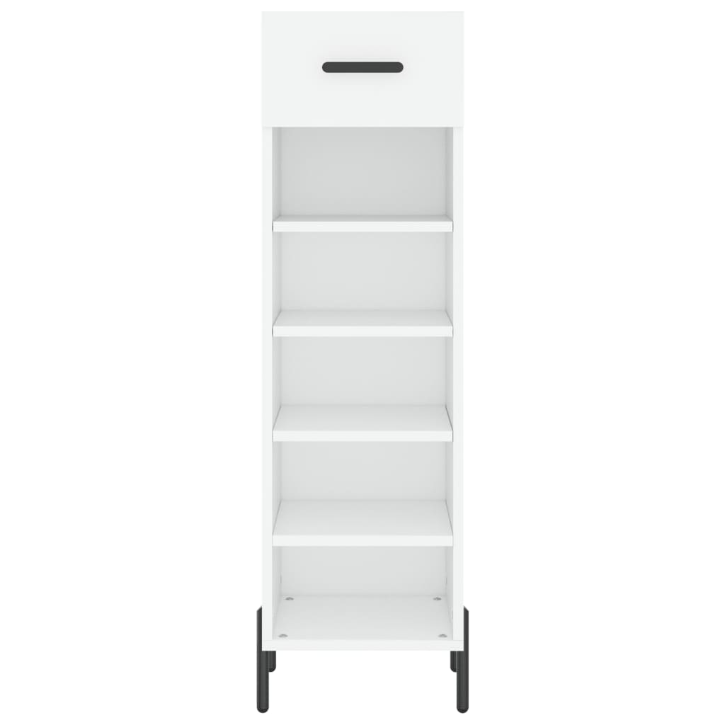 Shoe Cabinet 30X35X105 Cm Engineered Wood