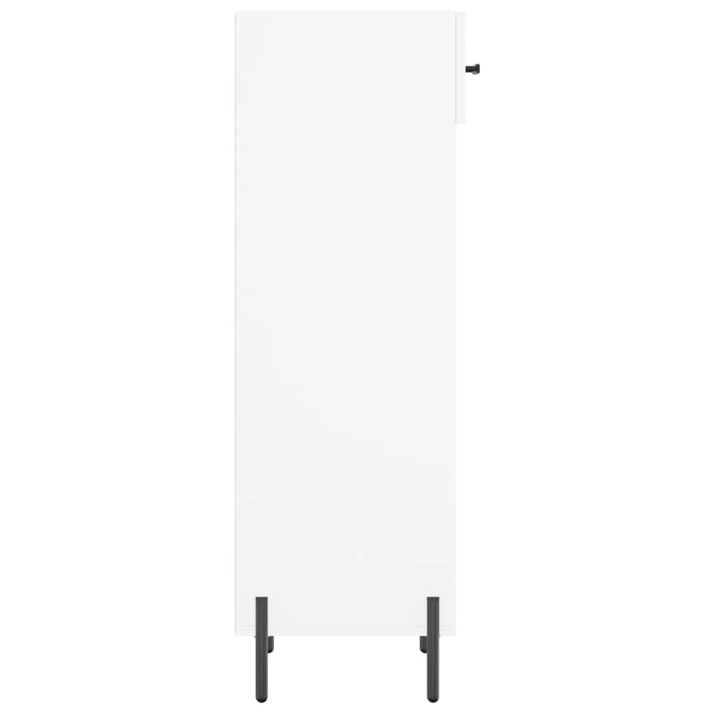 Shoe Cabinet 30X35X105 Cm Engineered Wood