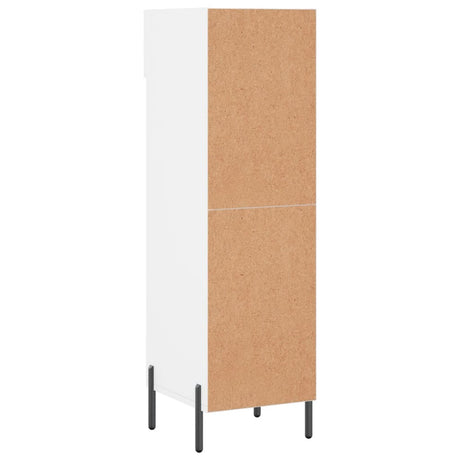 Shoe Cabinet 30X35X105 Cm Engineered Wood