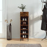 Shoe Cabinet 30X35X105 Cm Engineered Wood
