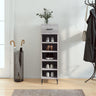 Shoe Cabinet 30X35X105 Cm Engineered Wood