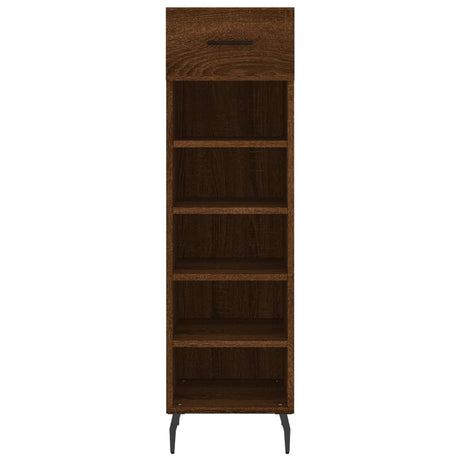 Shoe Cabinet 30X35X105 Cm Engineered Wood