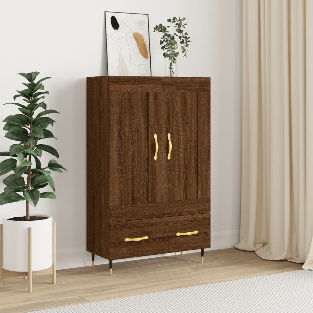 Highboard 69.5X31X115 Cm Engineered Wood