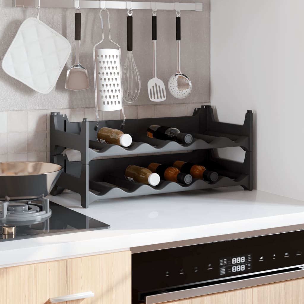 Wine Rack For 36 Bottles Pp Stackable