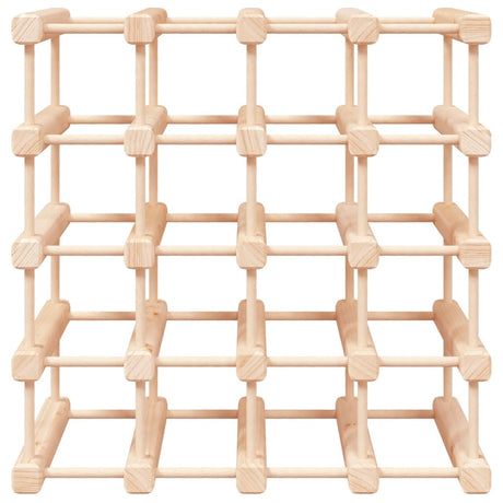 Wine Rack For 20 Bottles 46.5X23X46.5 Cm Solid Wood Pine