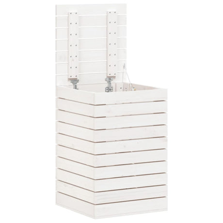 Laundry Basket Solid Wood Pine