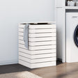 Laundry Basket Solid Wood Pine