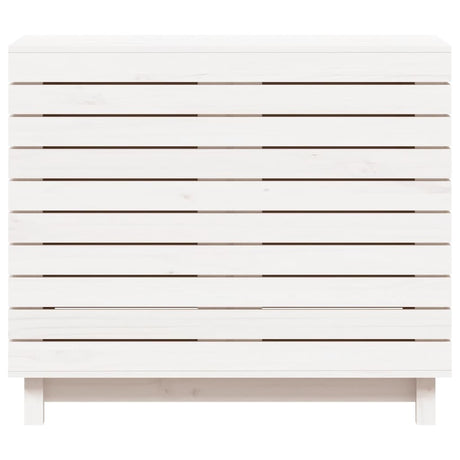 Laundry Basket 88.5X44X76 Cm Solid Wood Pine