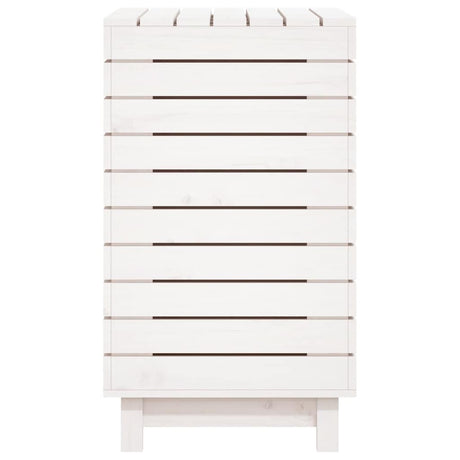 Laundry Basket 88.5X44X76 Cm Solid Wood Pine