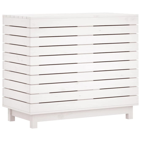 Laundry Basket 88.5X44X76 Cm Solid Wood Pine