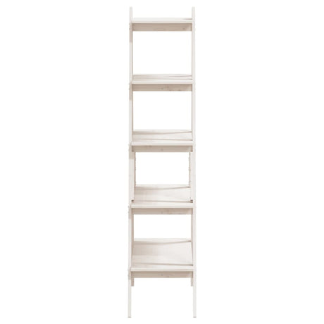 5-Tier Shelf A-Shape 110X40X180.5 Cm Solid Wood Pine