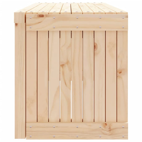 Garden Bench Extendable 212.5X40.5X45 Cm Solid Wood Pine