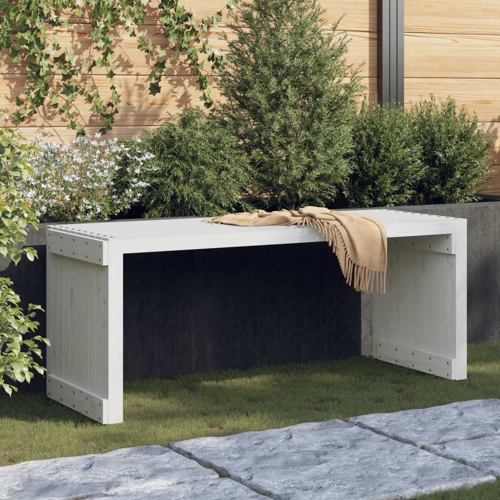 Garden Bench Extendable 212.5X40.5X45 Cm Solid Wood Pine
