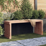 Garden Bench Extendable 212.5X40.5X45 Cm Solid Wood Pine