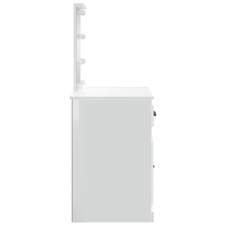Dressing Table With Led Lights 90X42X132.5 Cm