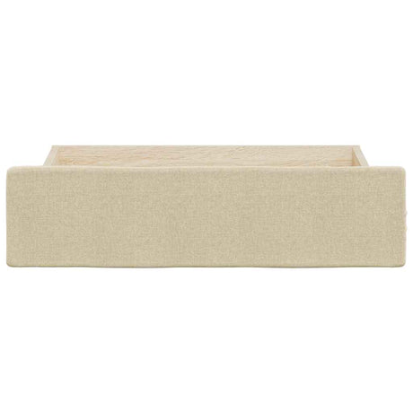 Bed Drawers 2 Pcs Engineered Wood And Fabric