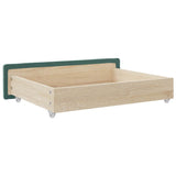 Bed Drawers 2 Pcs Engineered Wood And Velvet